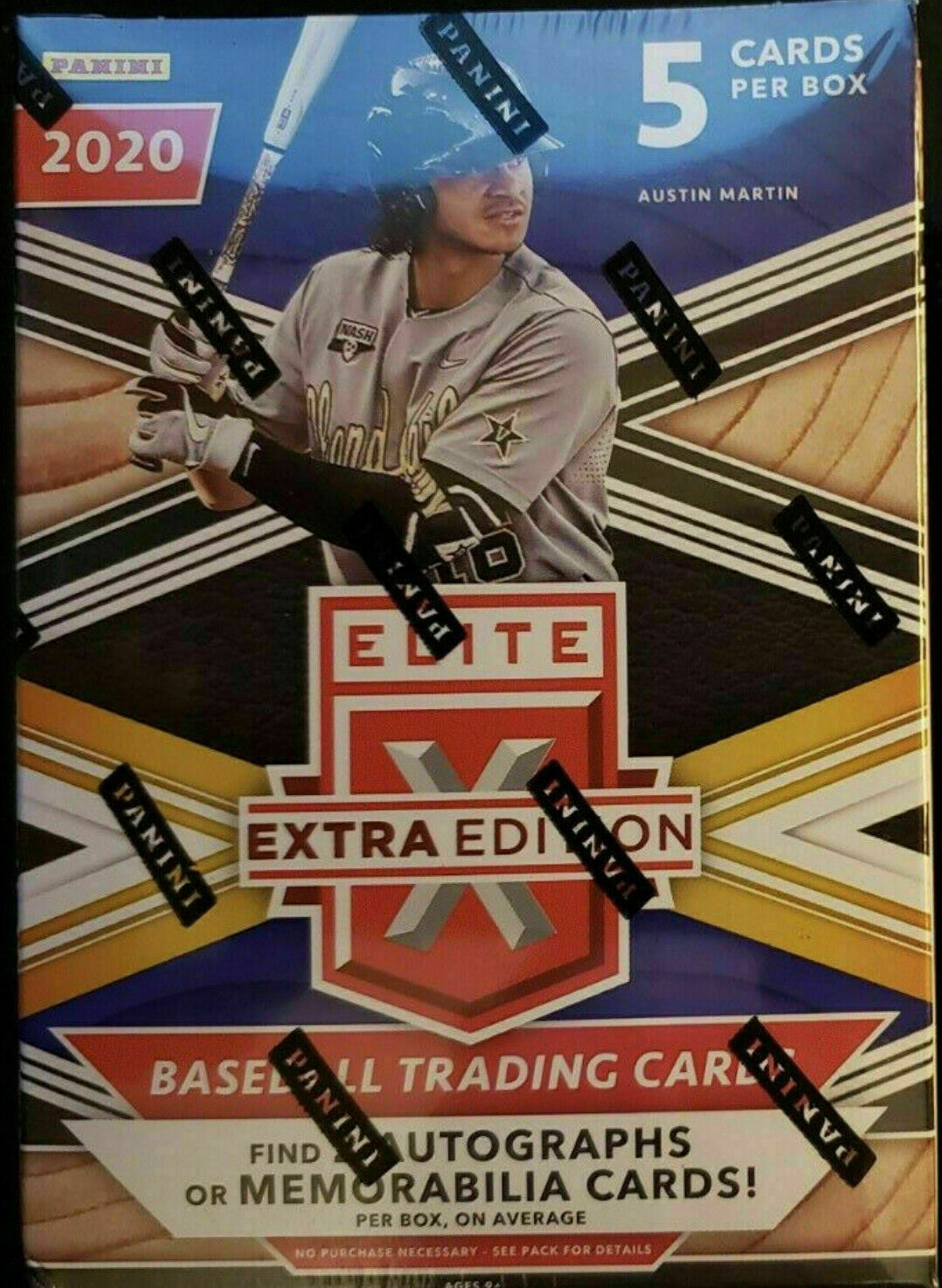 2019 panini mlb elite extra edition blaster box