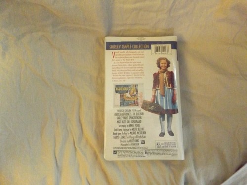 VHS Shirley Temple The Blue Bird Family Feature Rated G Color Brand New Sealed - Picture 2 of 2