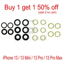 iPhone 13/Mini/13 Pro/13 Pro Max Back Camera Glass Lens Replacement + Adhesive