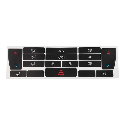 For SAAB 9 3 2003 2007 Replacement Decals for AC Climate Control Buttons - Picture 2 of 12