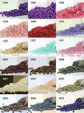 Miyuki Round Rocailles 11/0 Seed Beads - 20grs Bag Various colors - PS40