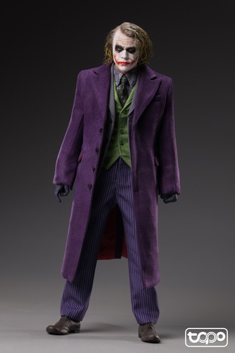 TOPO TP007 1/6 Coat Suit Clothing Accessories for Joker Heath Ledger 12" Figure - Picture 3 of 11