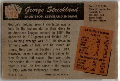 1955 Bowman BB 130-320 Mantle-Mays-Robinson-Williams-Kaline-Berra-Rizzuto-Kiner - Picture 181 of 352