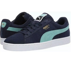 puma suede azul turquesa