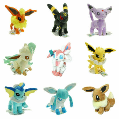 Pokemon Plush Soft Toy Evolution of Eevee Espeon Umbreon