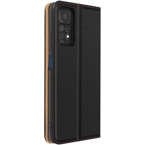 Genuine Leather Wallet Case for Xiaomi Redmi Note 11 Pro 5G, Card Holder