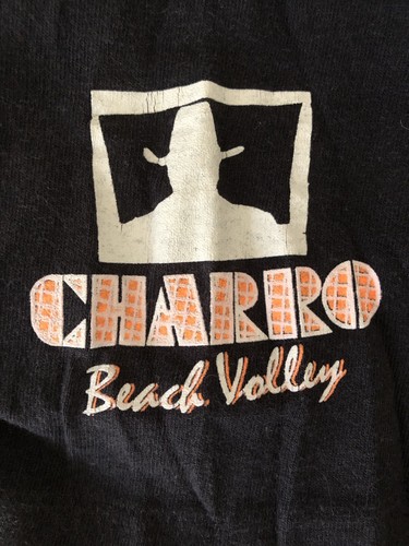 Charro Beach Volleyball Vintage '80 T-Shirt Made in USA - Picture 9 of 9
