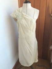 truly by part two vintage look cream dress crochet size 36 bnwt