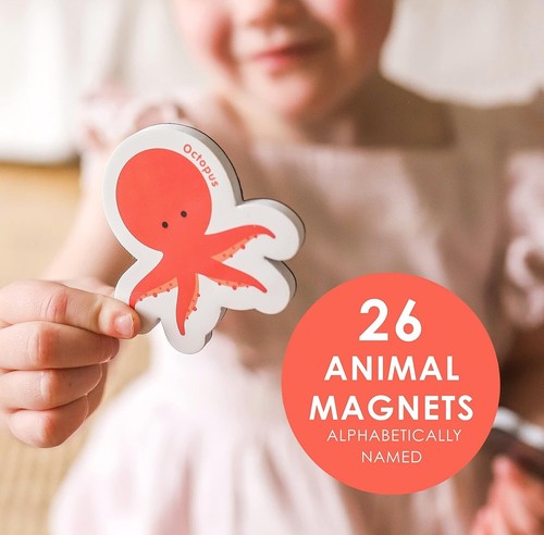 Animal Fridge Magnets for Toddlers - Kids Magnets and Foam Letters - Magnetic An - Picture 6 of 9