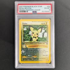 PTCG \\>> Pichu (WP 35) (PSA 6) <<// Wizards Black Star Promos - 341 Trading on eBay