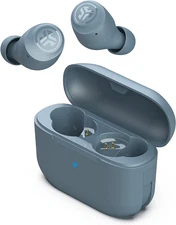 Go Air Pop True Wireless Bluetooth Earbuds + Charging Case, Slate, Dual Connect,