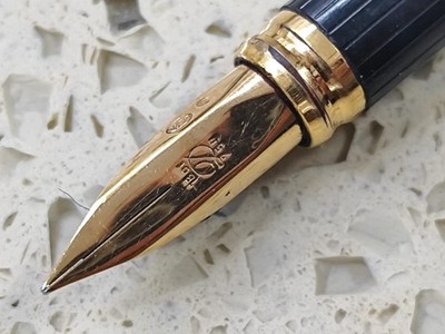 S.T. Dupont Classic Fountain Pen Parts 18K 750 solid gold NIP Just