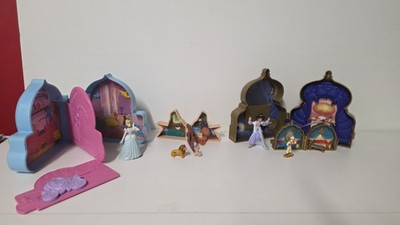  Polly Pocket Style Mini Spielset König der Löwen, Alladain, Aschenputtel, 
