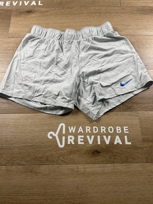 Nike Women's Dri-fit Tempo Track Short Gunsmoke Heather Gray  Sz XS