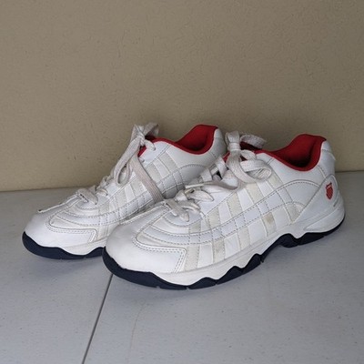 K-Swiss White Sneakers for Boys Size 5