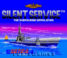 Silent Service - NES Nintendo Submarine Game
