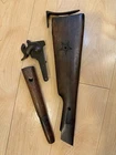 Civil War Texan Used Sharps Carbine Lock Plate, Stock, Parts