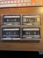 4 MAXELL XLII 90 HIGH BIAS CASSETTE TAPE VINTAGE TESTED LATE NITE BARGAIN