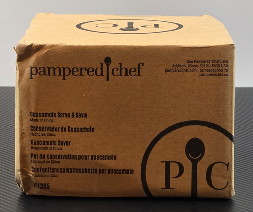 Pampered Chef Guacamole Serve & Save 4-Cup Capacity #101395 *Read