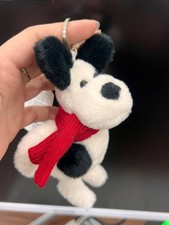 Jellycat Bashful Puppy Plush Bag Charm Keychain Dog Decoration NWT