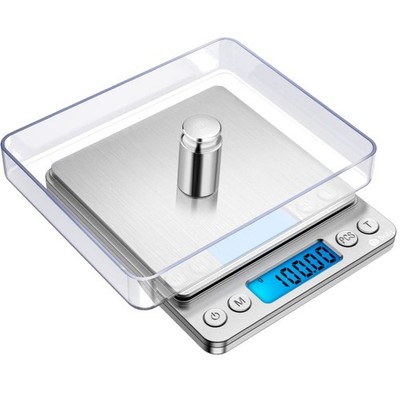 Digital Scales 0.01 g 500 g / 0.01 g, silver