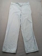 Universal Thread Women's Jeans Size 6R Light Blue Wide Leg Drawstring Classic