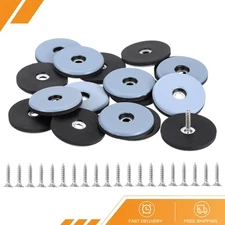20pack Furniture Slider Pads 1.5 Inch Screw on Furniture Glides Sliders Blue