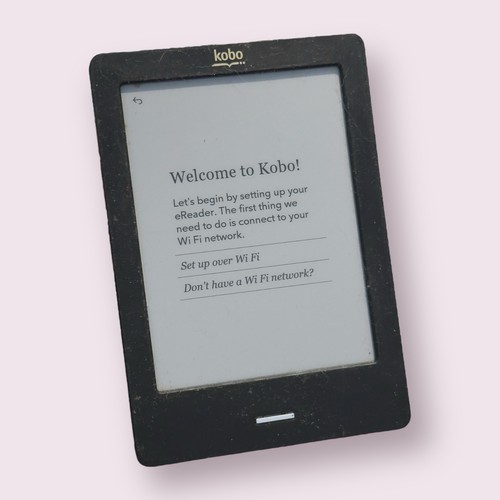 Schwarzes Kobo N905C Touch E-Reader Tablet mit 6" Display (E100)