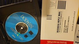 *Complete Tested Works, Scratches Disc Broken Case Read* Ecco Dolphin Sega CD