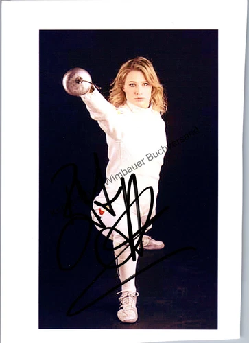 Original Autogramm Britta Heidemann Fechten /// Autograph signiert signed 298177 - Bild 1 von 2