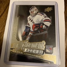 2005-06 SPx Xcitement Rookies #XRHL Henrik Lundqvist 297/999 New York Rangers