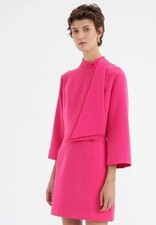 Lime Fuchsia Pink Long Sleeve Mini Dress Size XS