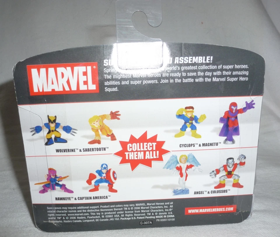 Marvel Super Hero Squad Capitán América y Ojo de Halcón en paquete Foto 2 de 4