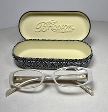 Brighton Girlie Bow Readers White  Original Case 1.0 Super Clean Frames Used EUC