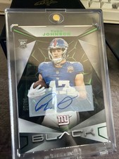 2024 Panini Black - Rookies Theo Johnson #190 Emerald Autographs /15 (AU, RC)