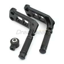 Rear Passenger Footpeg Footrest Bracket for Harley V-Rod Foot Pedal Mount Black
