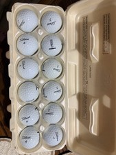 1 Dozen Quality Used Titleist Tour Soft Golf Balls  Free Tees