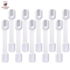 Cerraduras de seguridad para gabinetes infantiles paquete de 10 