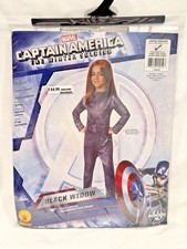 Kids Girls - Rubies Captain America Black Widow Costume Size Large