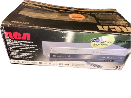 NEW RCA DRC8300N DVD HIFI VCR Player Hi Fi VCR Combo