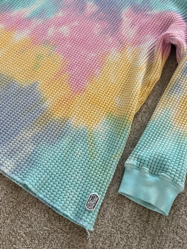 Suéter Térmico Edición Estándar Manga Larga 'Tie-Dye' Para Hombre Talla Grande Foto 4 de 4