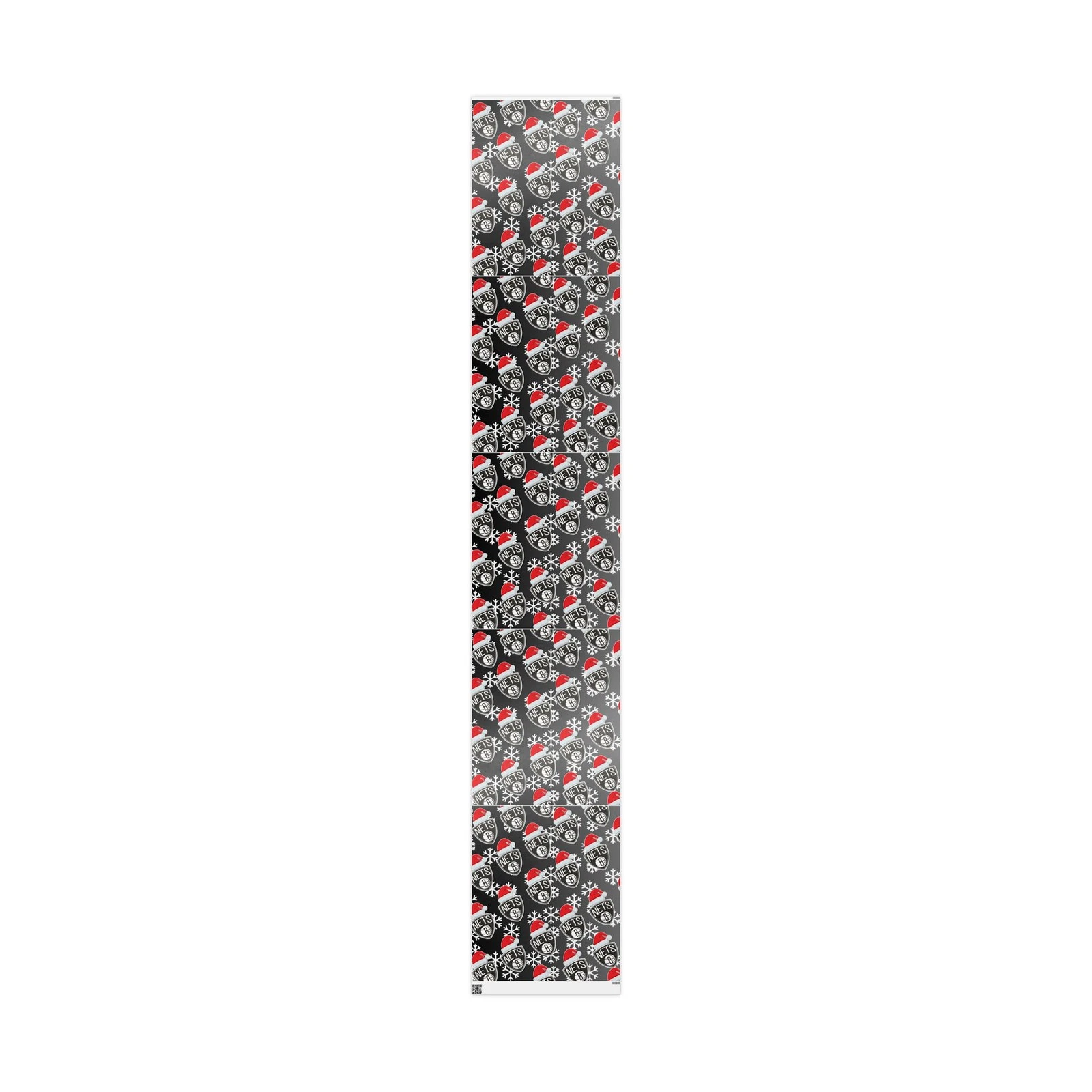 Brooklyn Nets Gift Wrap for Holidays, Christmas Basketball Wrapping Paper