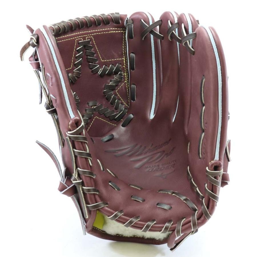 キノ Mizuno Pro Pitcher Glove HAGA Japan Prexy Kip Leather Pitcher 12