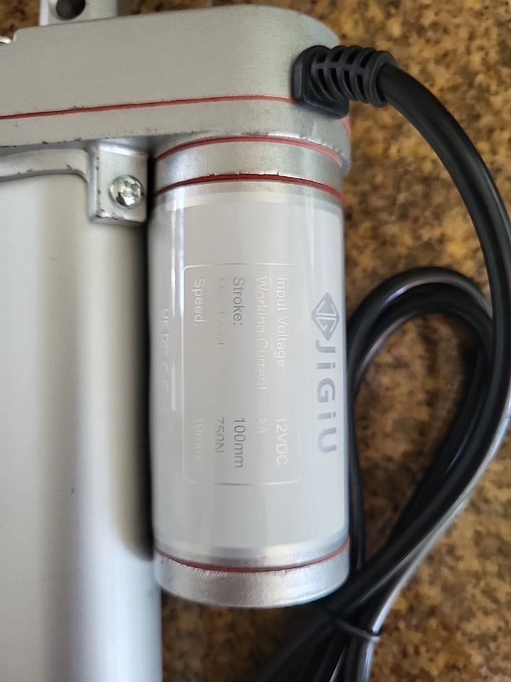 12V Stroke 100MM Motorized Pole DC Actuator Motorized Telescopic Pole - Image 2 of 4