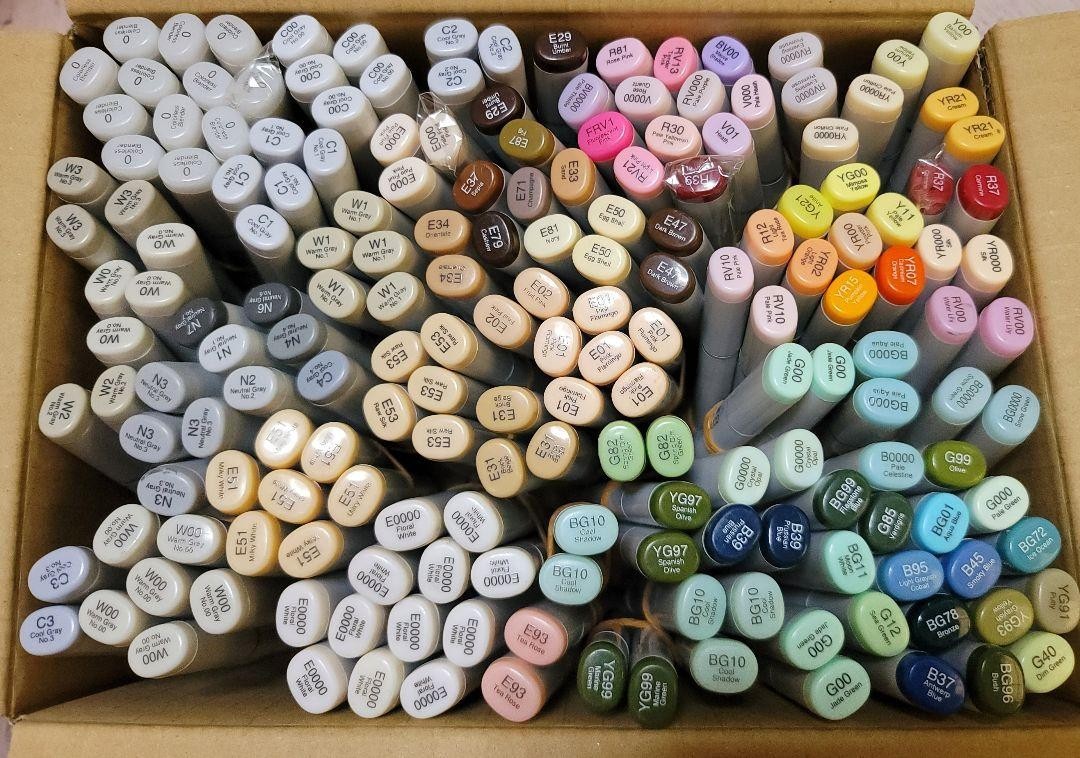 コピックスケッチ　91色　187本 Copic Sketch 91 Colors 187 Pieces | eBay