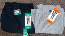 Kirkland Signature Men’s Lounge Pants, BLACK GRAY PICK SIZE 7771429