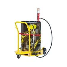 S.156557 Oil Dispensing System w/ Digital Nozzle & Trolley For 55 Gallon Drums