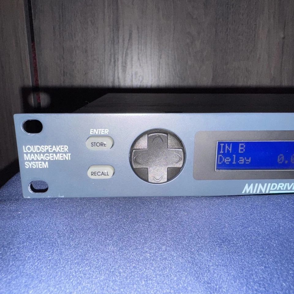 FDS-336 MINIDRIVE LOUDSPEAKER MANAGEMENT SYSTEMS  CROSSOVER Tested & Turns On - Image 4 of 4