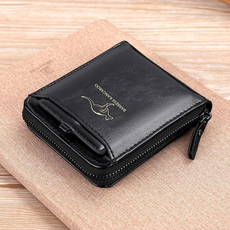 【新品未開封】LUXURY MATERIAL HERITAGE WALLET Mens Luxury Designer Leather Wallet with Zipper | eBay