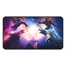 Kong Godzilla The New Empire Movie Fan Art Custom Design - Premium Desk Mat Pad